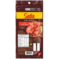SALAME ITALIANO SADIA FATIADO 100G TRADICIONAL